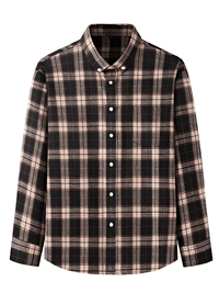 Thumbnail for Men's Long Sleeve Classic Plaid Shirt - Plus Sizes! -, Shirts , Drestiny , 10XL, 4XL, 5XL, 6XL, 7XL, 8XL, Australia, Beige, Black, Blue, Brown, Canada, Casual Shirts, Coffee, Dark Blue, Dress Shirts, FR, Grey, Khaki, L, Long Sleeves, Navy, New Zealand, Red, United Kingdom, United States, XL, XXL, XXXL, Yellow , Drestiny , www.shopdrestiny.com