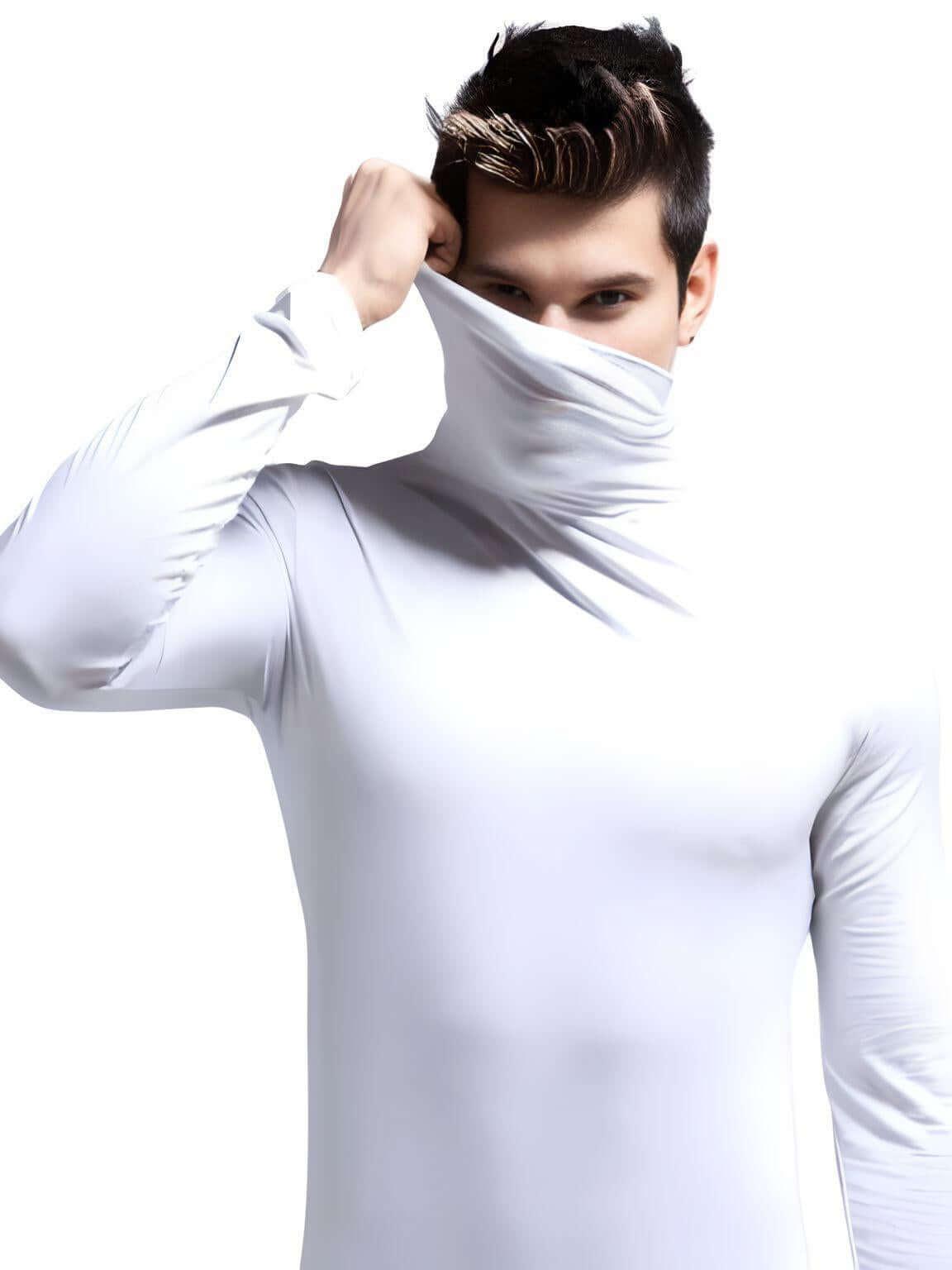 Men's Long Sleeve Mock Neck & Turtleneck Collection -, Turtlenecks , Drestiny , Army Green, Australia, Black, Blue, Brown, Canada, Casual Shirts, Coffee, Dark Blue, Dark Grey, Dark Red, Dress Shirts, FR, Gender_Men, L, Light Grey, Long Sleeves, M, Navy, New Zealand, Turtlenecks, United Kingdom, United States, White, XL, XXL, XXXL , Drestiny , www.shopdrestiny.com