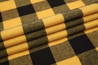 Thumbnail for Men's Long Sleeve Plaid Checkered Shirt -, Flannel Shirt , Drestiny , Australia, Black, Blue, Canada, Casual Shirts, FR, Green, L, Long Sleeves, M, New Zealand, Red, S, United Kingdom, United States, White, XL, XXL, Yellow , Drestiny , www.shopdrestiny.com