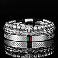 Thumbnail for Men's Luxury Bracelets -, Bracelets , Drestiny , Australia, Black, Bracelets, Canada, FR, Gender_Men, Gold, Green, New Zealand, Red, Silver, United Kingdom, United States , Drestiny , www.shopdrestiny.com