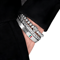 Thumbnail for Men's Luxury Bracelets -, Bracelets , Drestiny , Australia, Black, Bracelets, Canada, FR, Gender_Men, Gold, Green, New Zealand, Red, Silver, United Kingdom, United States , Drestiny , www.shopdrestiny.com