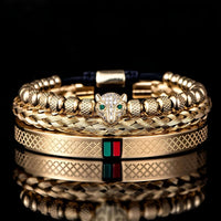 Thumbnail for Men's Luxury Bracelets -, Bracelets , Drestiny , Australia, Black, Bracelets, Canada, FR, Gender_Men, Gold, Green, New Zealand, Red, Silver, United Kingdom, United States , Drestiny , www.shopdrestiny.com