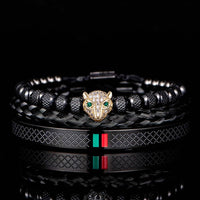 Thumbnail for Men's Luxury Bracelets -, Bracelets , Drestiny , Australia, Black, Bracelets, Canada, FR, Gender_Men, Gold, Green, New Zealand, Red, Silver, United Kingdom, United States , Drestiny , www.shopdrestiny.com