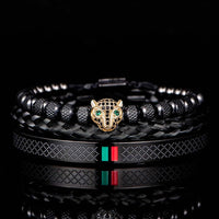 Thumbnail for Men's Luxury Bracelets -, Bracelets , Drestiny , Australia, Black, Bracelets, Canada, FR, Gender_Men, Gold, Green, New Zealand, Red, Silver, United Kingdom, United States , Drestiny , www.shopdrestiny.com