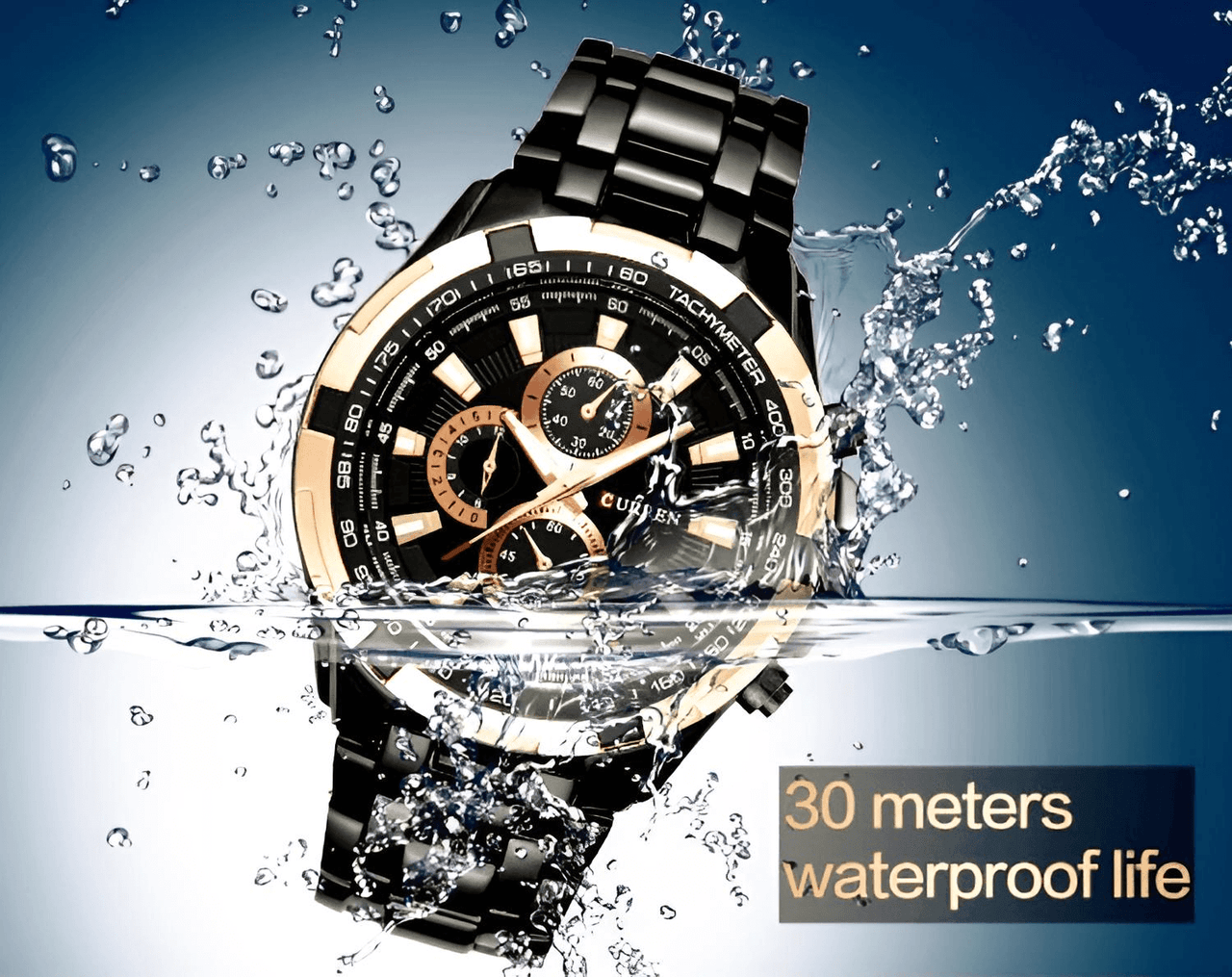 Men's Luxury Waterproof Watch -, Watches , Drestiny , Australia, Black, Blue, Canada, FR, Gold, New Zealand, Red, Silver, United Kingdom, United States, Watches, White , Drestiny , www.shopdrestiny.com