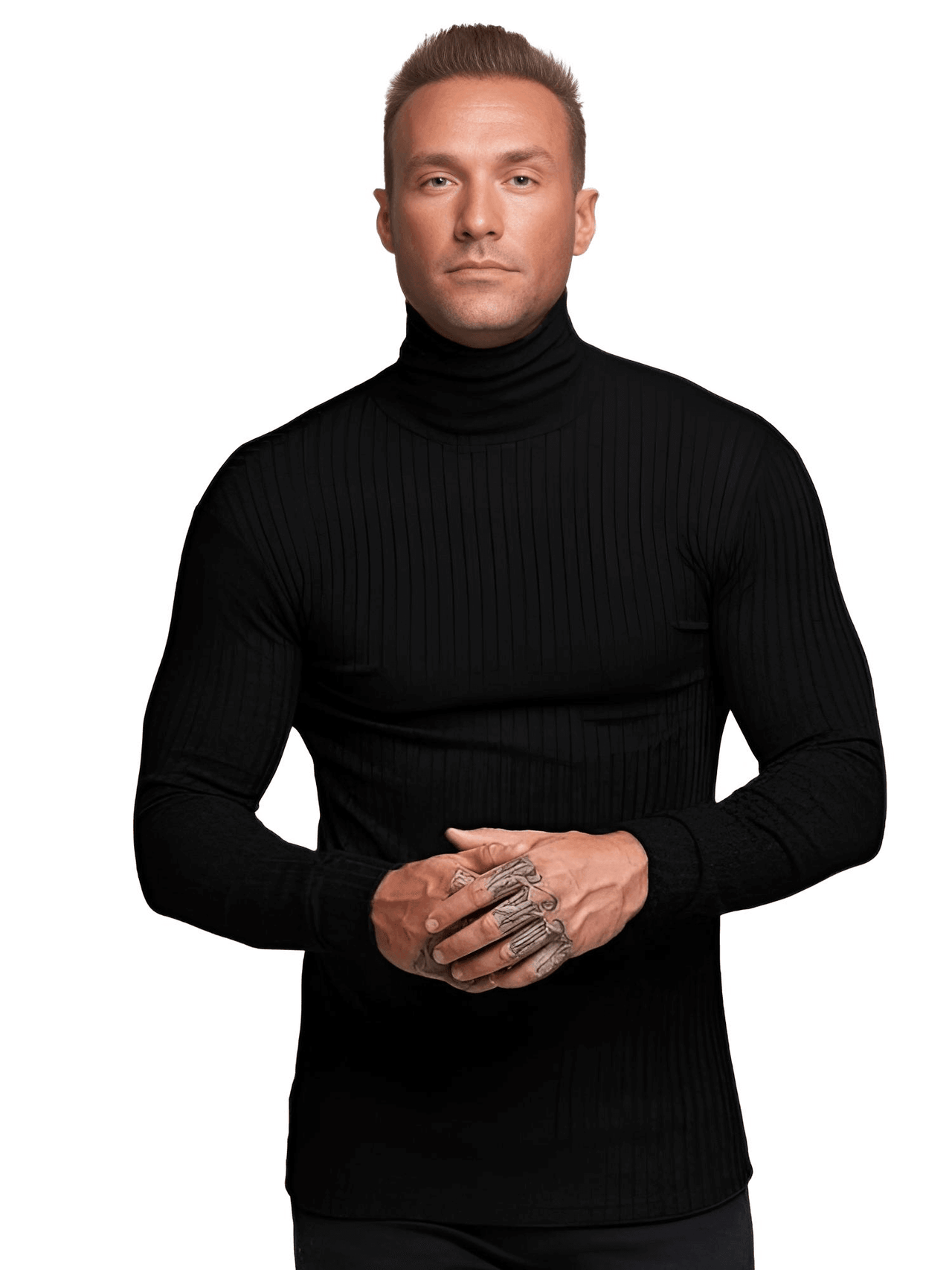 Men's Plain Turtleneck -, Turtleneck , Drestiny , Australia, Black, Canada, Casual Shirts, Dress Shirts, FR, Gender_Men, Grey, L, Long Sleeves, M, New Zealand, Turtlenecks, United Kingdom, United States, White, XL, XXL , Drestiny , www.shopdrestiny.com