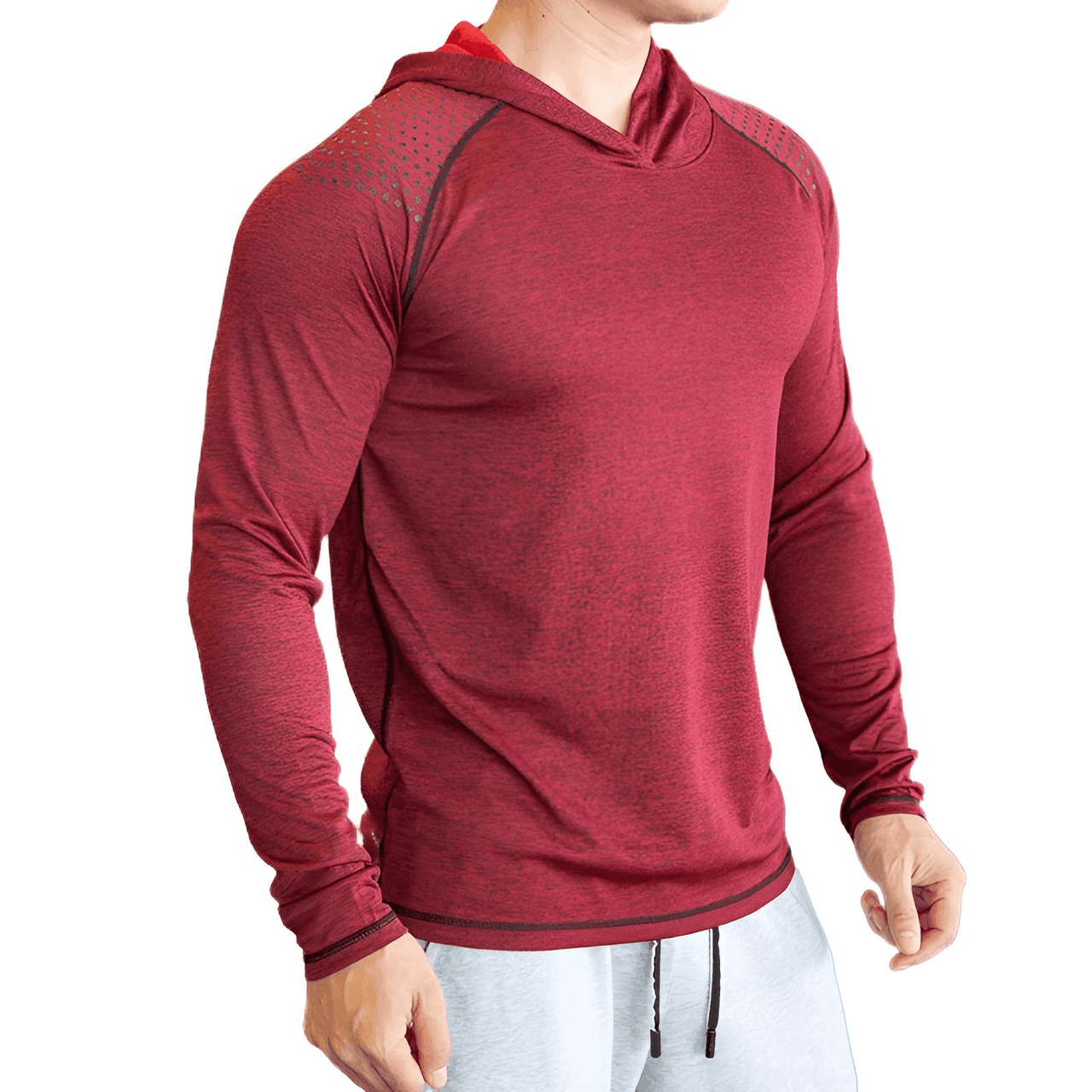 Men's Quick Dry Hooded Shirt -, Activewear , Drestiny , Australia, Blue, Canada, Casual Shirts, FR, Gender_Men, Green, Grey, Hoodies, L, Long Sleeves, M, New Zealand, Red, S, United Kingdom, United States, XL, XXL , Drestiny , www.shopdrestiny.com