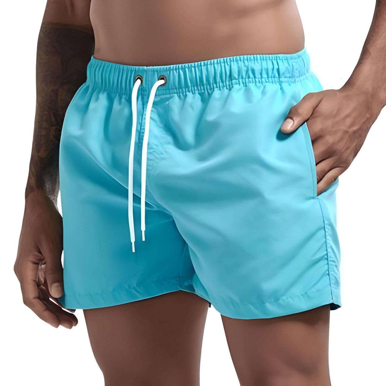 Men's Quick Dry Swim Shorts - In 14 Colors! -, Shorts , Drestiny , Australia, Black, Blue, Canada, Dark Grey, Gender_Men, Hot Pink, Khaki, L, M, Navy, Neon Green, New Zealand, Orange, Red, Sky Blue, Swim Shorts, Turquoise, United Kingdom, United States, White, XL, XXL, Yellow , Drestiny , www.shopdrestiny.com