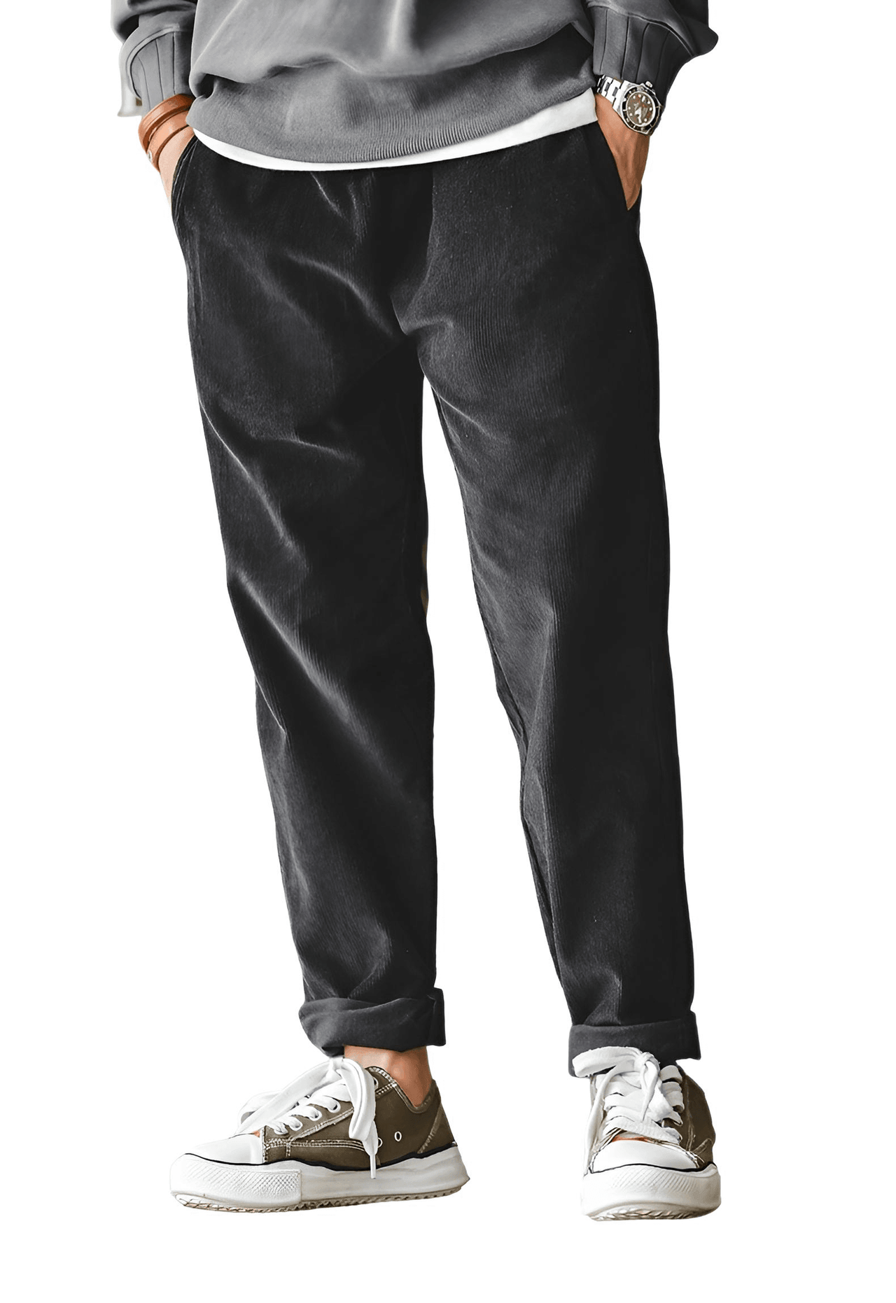 Men's Retro Straight Leg Pants -, Pants , Drestiny , Australia, Black, Brown, Canada, Casual Pants, Green, Khaki, L, M, New Zealand, S, United Kingdom, United States, XL, XXL , Drestiny , www.shopdrestiny.com