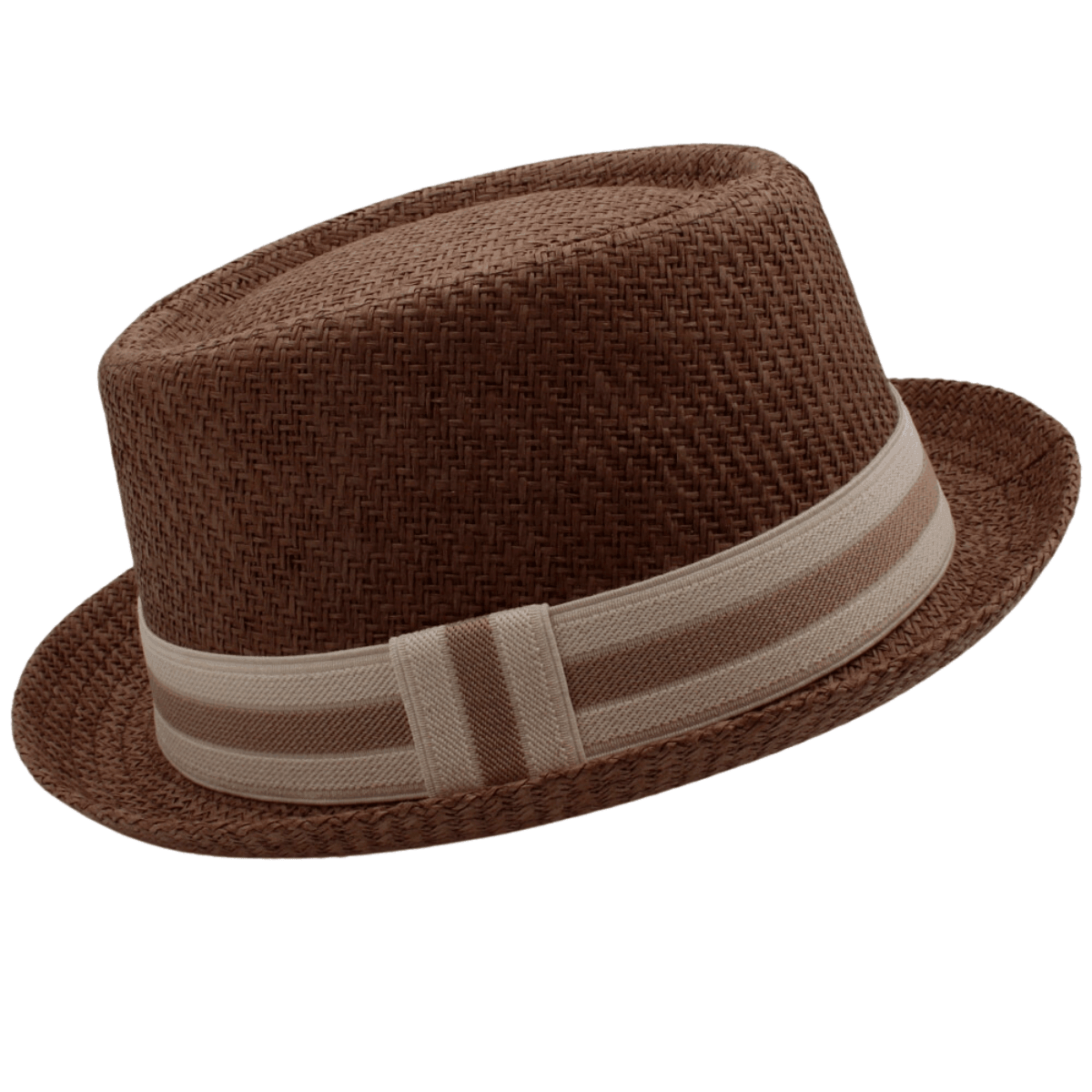 Men's Straw Pork Pie Hat -, Hats , Drestiny , Australia, Beige, Black, Brown, Gender_Men, Hats, Khaki, New Zealand, Off White, United Kingdom, United States, White , Drestiny , www.shopdrestiny.com