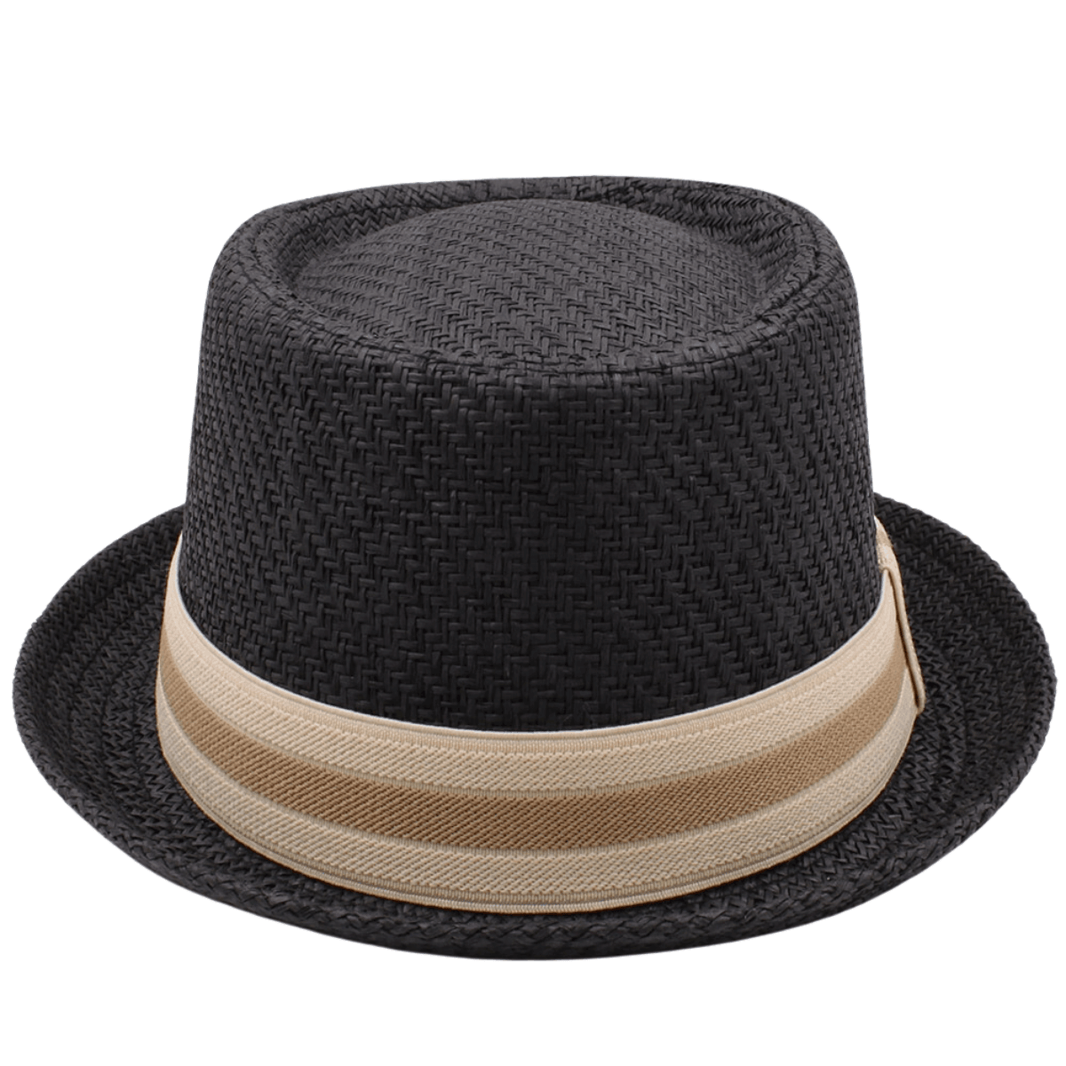 Men's Straw Pork Pie Hat -, Hats , Drestiny , Australia, Beige, Black, Brown, Gender_Men, Hats, Khaki, New Zealand, Off White, United Kingdom, United States, White , Drestiny , www.shopdrestiny.com