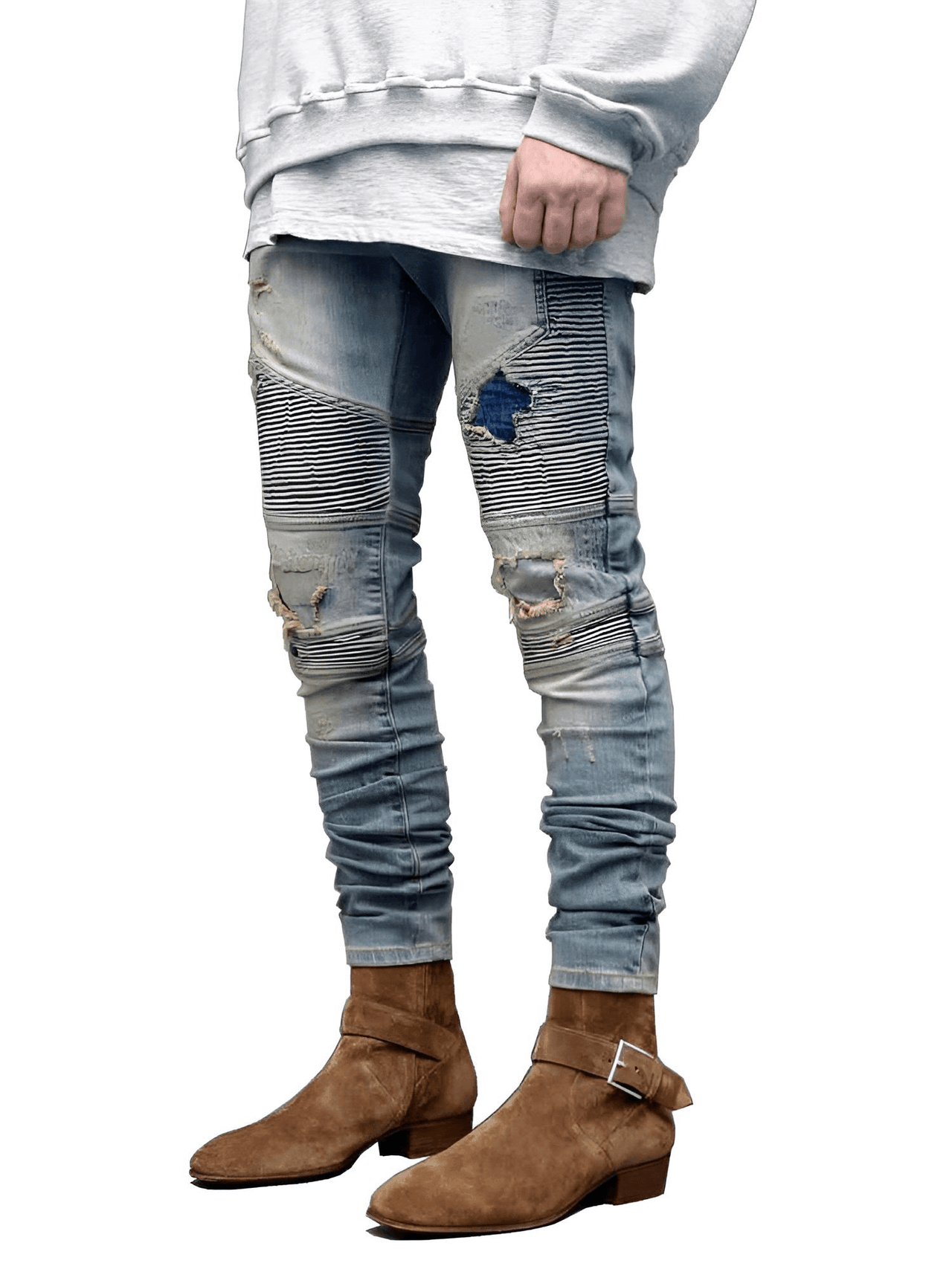 Men's Streetwear Fashion Hip Hop Skinny Jeans -, Jeans , Drestiny , Australia, Black, Casual Pants, Dark Blue, Jeans, Light Blue, New Zealand, Skinny Jeans, United Kingdom, United States , Drestiny , www.shopdrestiny.com