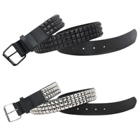 Thumbnail for Men's Studded Belt -, Belt , Drestiny , Australia, Belts, Black, Canada, Gender_Men, New Zealand, Silver, United Kingdom, United States , Drestiny , www.shopdrestiny.com