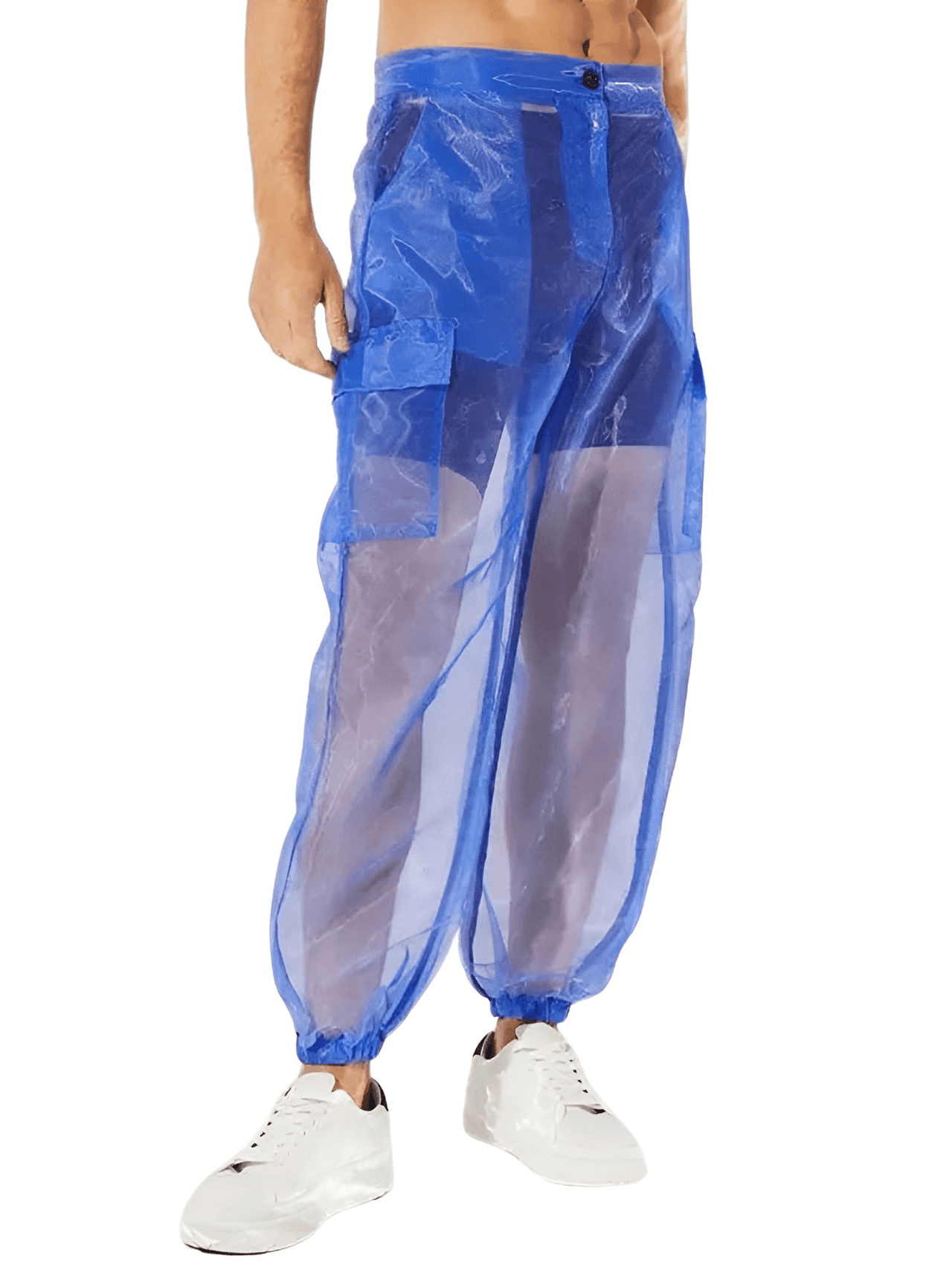 Men's Transparent Pants with Pockets S-5XL -, Pants , Drestiny , 4XL, 5XL, Australia, Black, Blue, Canada, Casual Pants, L, M, New Zealand, S, United Kingdom, United States, XL, XXL, XXXL , Drestiny , www.shopdrestiny.com