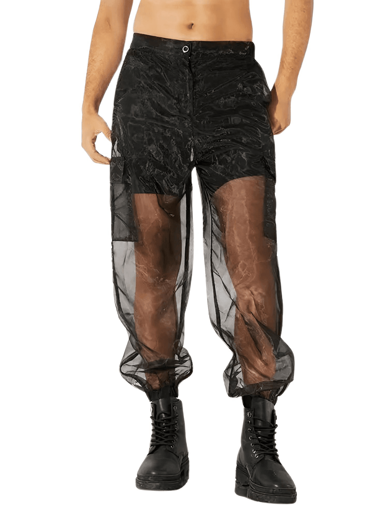 Men's Transparent Pants with Pockets S-5XL -, Pants , Drestiny , 4XL, 5XL, Australia, Black, Blue, Canada, Casual Pants, L, M, New Zealand, S, United Kingdom, United States, XL, XXL, XXXL , Drestiny , www.shopdrestiny.com