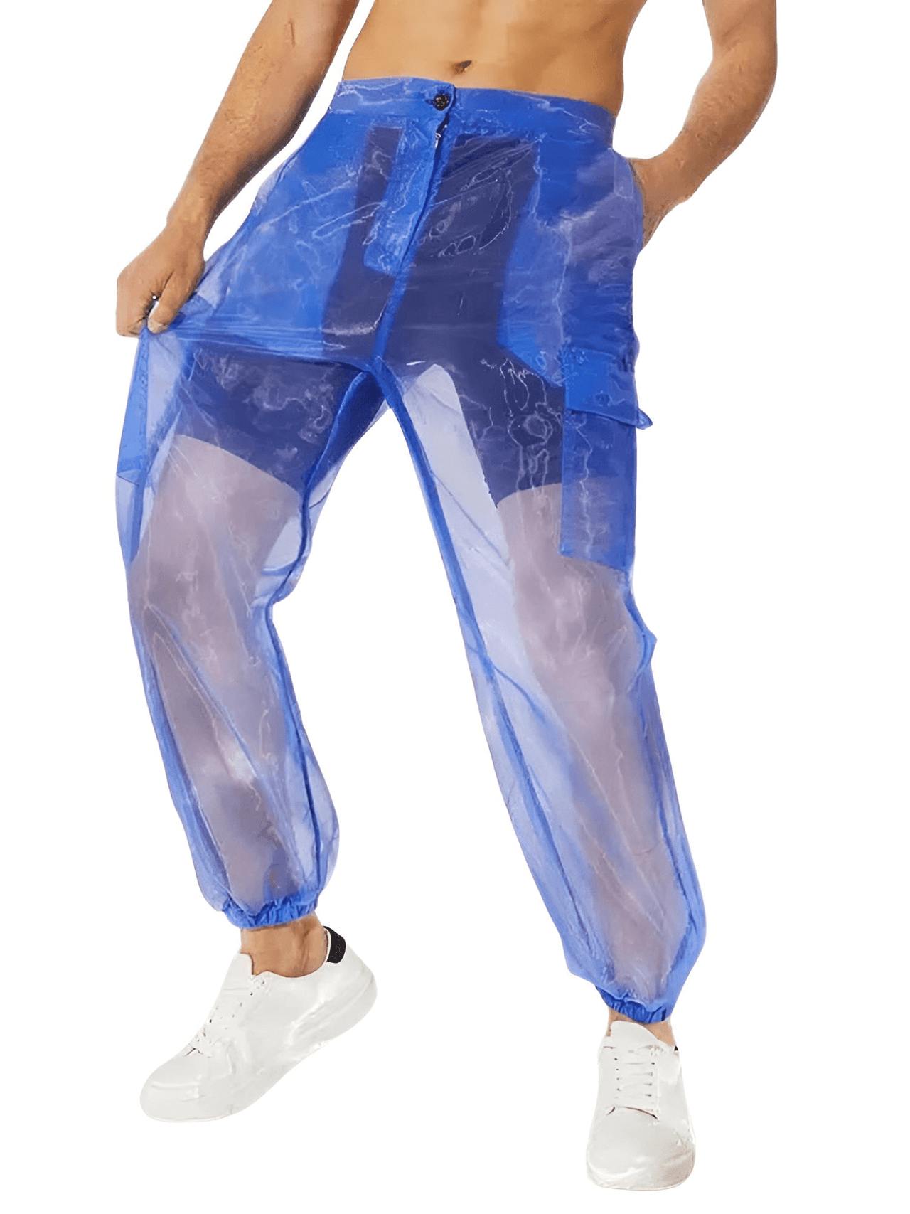 Men's Transparent Pants with Pockets S-5XL -, Pants , Drestiny , 4XL, 5XL, Australia, Black, Blue, Canada, Casual Pants, L, M, New Zealand, S, United Kingdom, United States, XL, XXL, XXXL , Drestiny , www.shopdrestiny.com