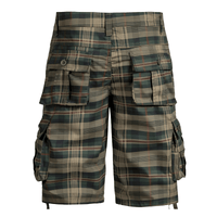 Thumbnail for Men's Trendy Plaid Cargo Shorts -, Shorts , Drestiny , 29, 30, 31, 32, 33, 34, 36, 38, 40, 42, 44, Army Green, Australia, Khaki, New Zealand, Shorts, United Kingdom, United States , Drestiny , www.shopdrestiny.com