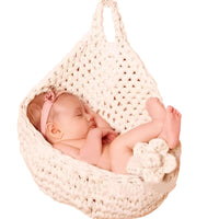 Thumbnail for Newborn Photography Prop Hammock -, Props , Drestiny , Australia, Boys, FR, Girls, New Zealand, Off White, Props, Sky Blue, United Kingdom, United States , Drestiny , www.shopdrestiny.com