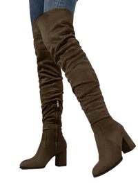 Thumbnail for Over The Knee High Boots -, Boots , Drestiny , 10, 11, 4, 5, 6, 7, 8, 9, Apricot, Australia, Black, Boots, Chocolate, Dark Brown, Knee Highs, Red, Thigh Highs, United Kingdom, United States , Drestiny , www.shopdrestiny.com