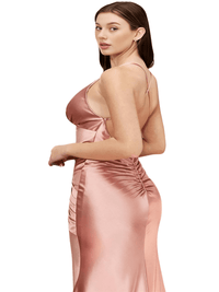 Thumbnail for Satin Backless Maxi Dress -, Dress , Drestiny , 10, 12, 14, 16, 2, 4, 6, 8, Australia, Black, Blue, Canada, Dark Red, Gold, Green, Maxi Dresses, New Zealand, Pink, Purple, Red, Silver, Sleeveless, United Kingdom, United States, Yellow , Drestiny , www.shopdrestiny.com