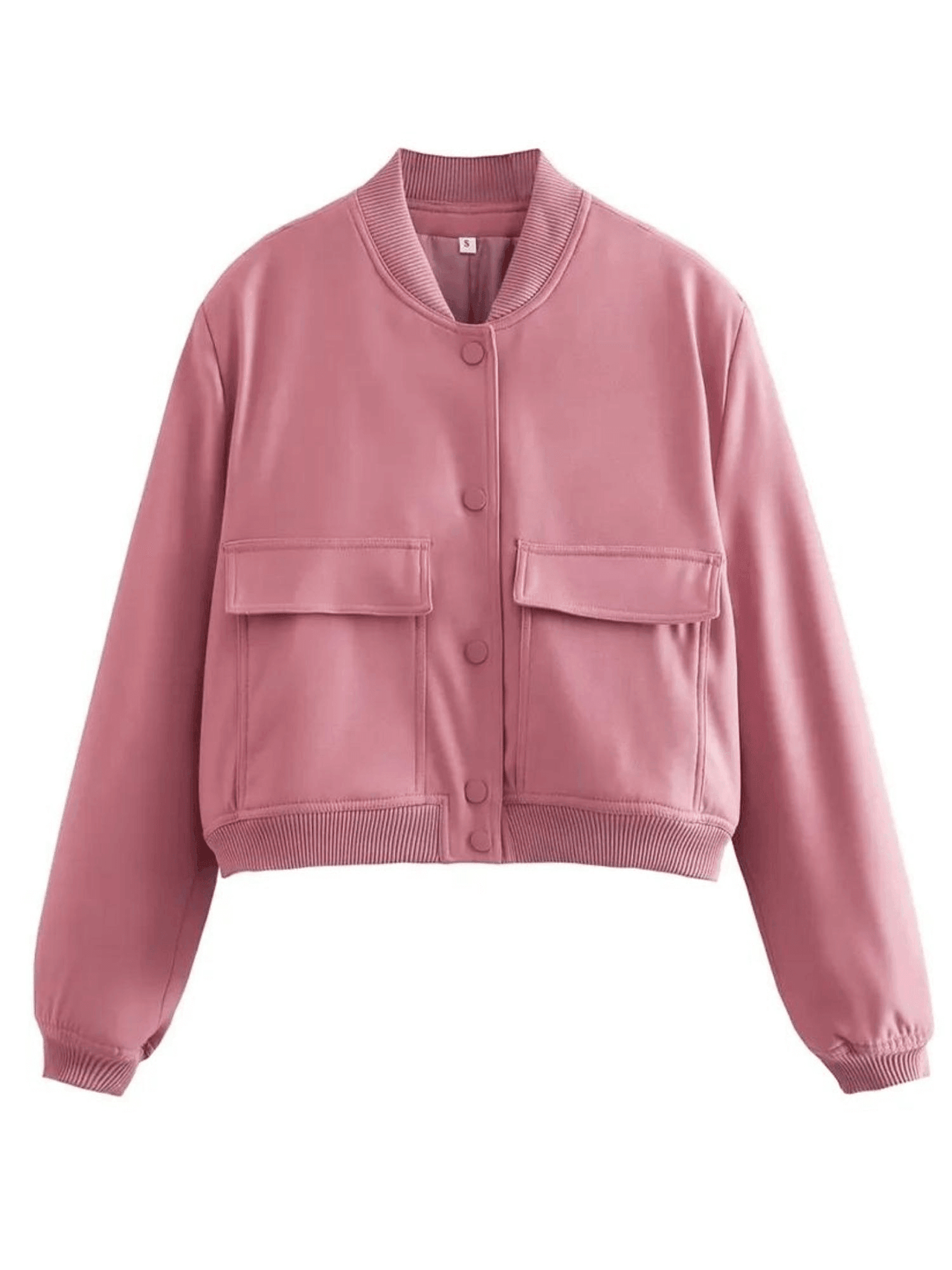 Large Pocket Bomber Jacket Women's - In 9 Colors! -, Bomber Jacket , Drestiny , Australia, Black, Blue, Bomber Jackets, Dark Blue, Dark Olive Green, Green, Grey, Jackets, Khaki, L, M, New Zealand, Off White, Olive Green, Pink, S, United Kingdom, United States , Drestiny , www.shopdrestiny.com