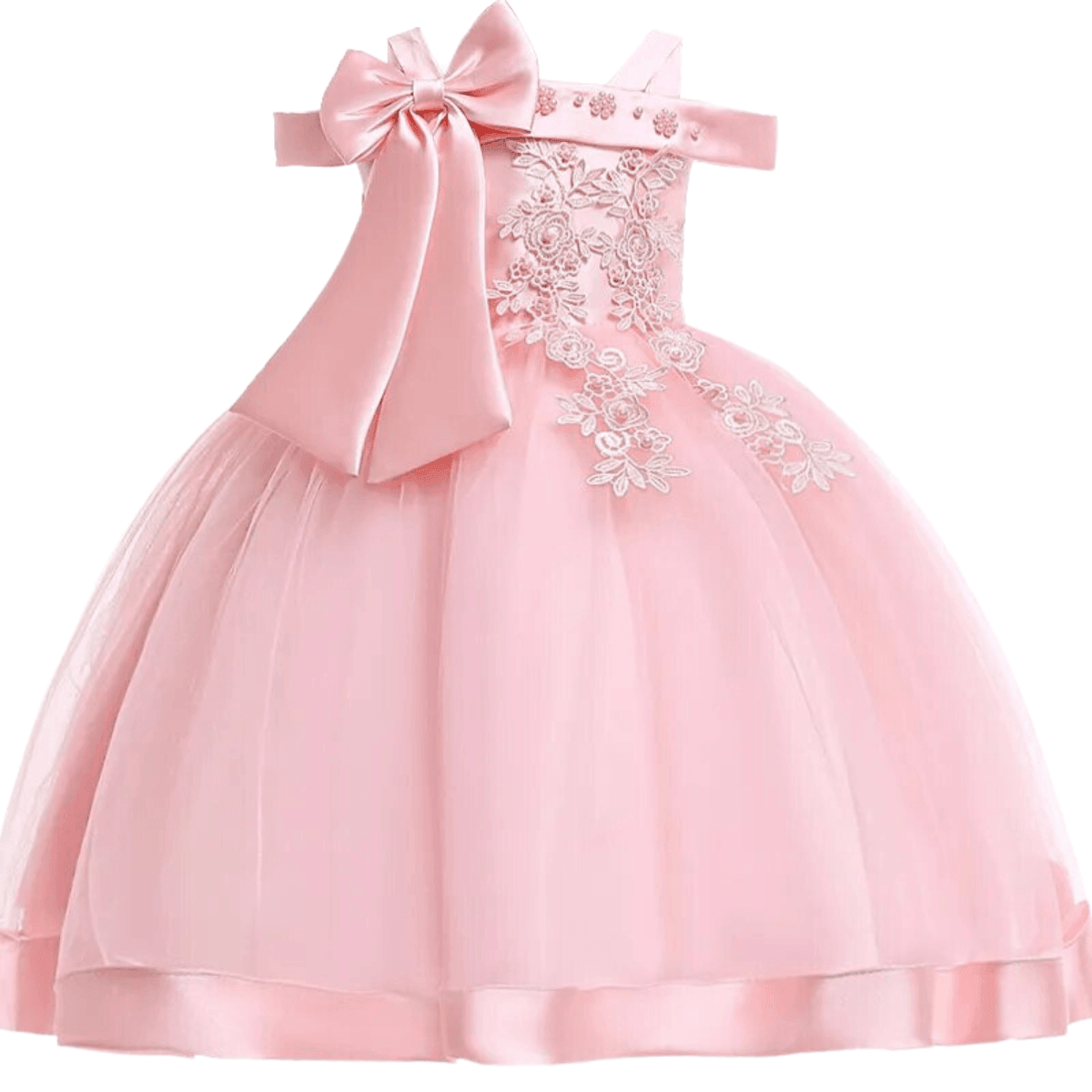 3–10 Years Kids Party Dresses For Girls -, Dress , Drestiny , 10T, 3T, 4T, 5T, 6T, 7T, 8T, 9T, Australia, Canada, Dark Green, Dark Red, Dresses, Girls, Grey, Light Blue, New Zealand, Off Shoulder, Pink, Red, Royal Blue, Sleeveless, TD, United Kingdom, United States, Yellow , Drestiny , www.shopdrestiny.com