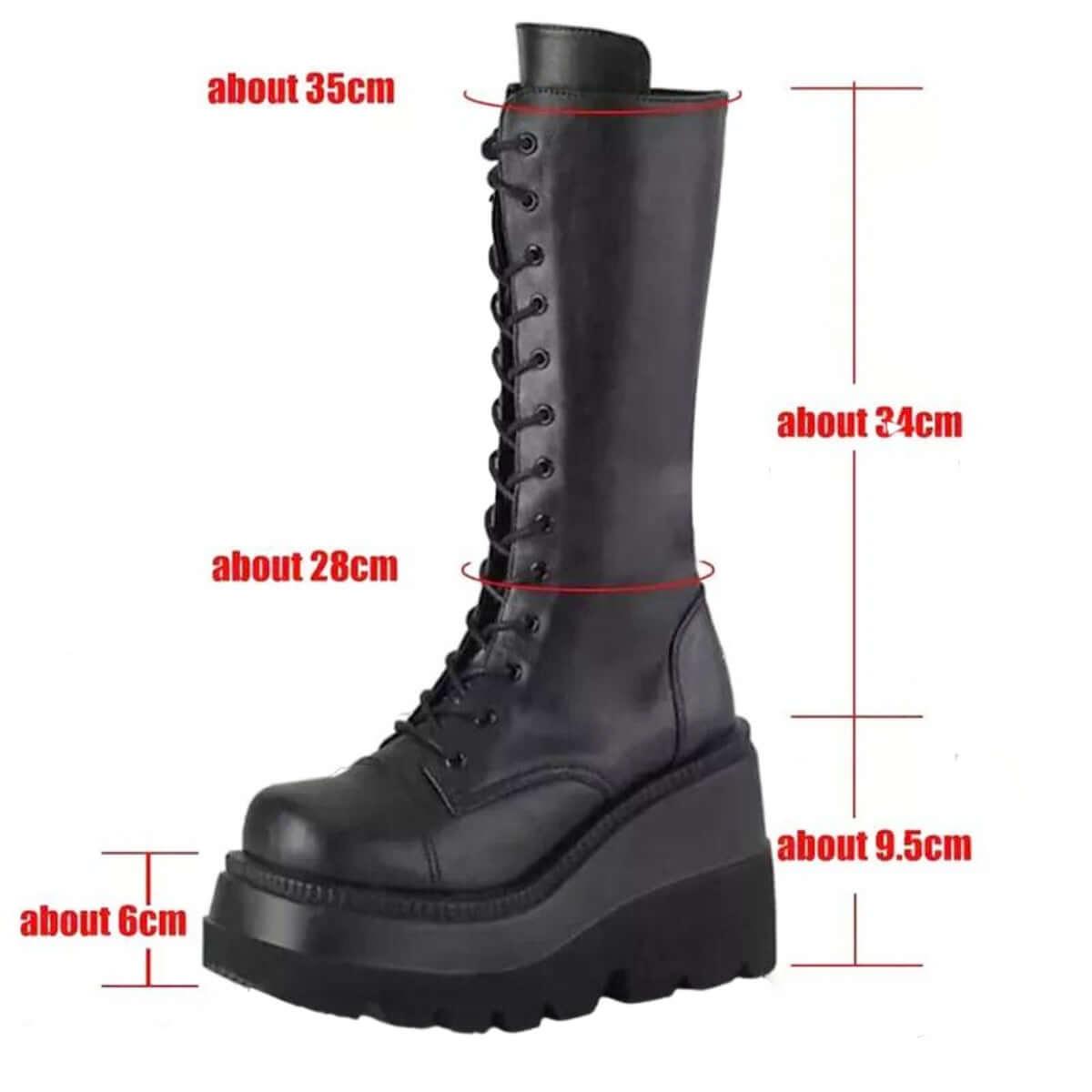 Platform Boots For Winter -, Boots , Drestiny , 10, 11, 4.5, 5, 6, 7, 7.5, 8, 9, Australia, Black, Boots, New Zealand, United Kingdom, United States , Drestiny , www.shopdrestiny.com