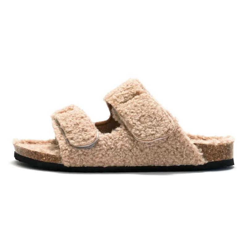 Plush Slippers For Women -, Slippers , Drestiny , Australia, Black, Brown, Canada, Khaki, New Zealand, Pink, Sandals, Slides, Slippers, United Kingdom, United States, White , Drestiny , www.shopdrestiny.com