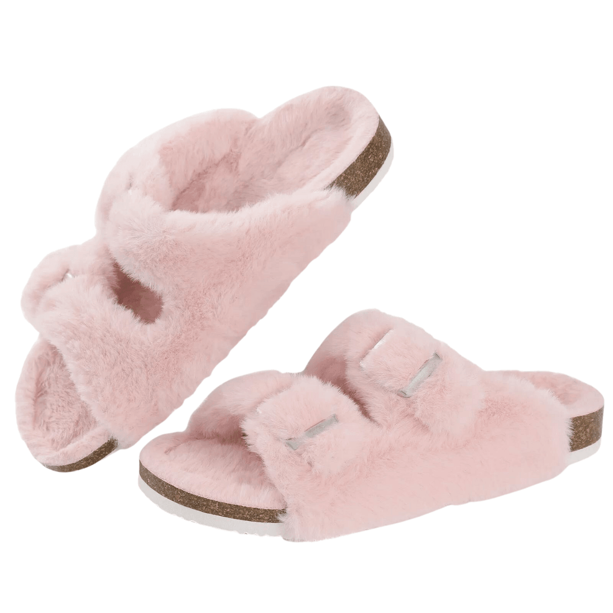 Plush Slippers For Women -, Slippers , Drestiny , Australia, Black, Brown, Canada, Khaki, New Zealand, Pink, Sandals, Slides, Slippers, United Kingdom, United States, White , Drestiny , www.shopdrestiny.com