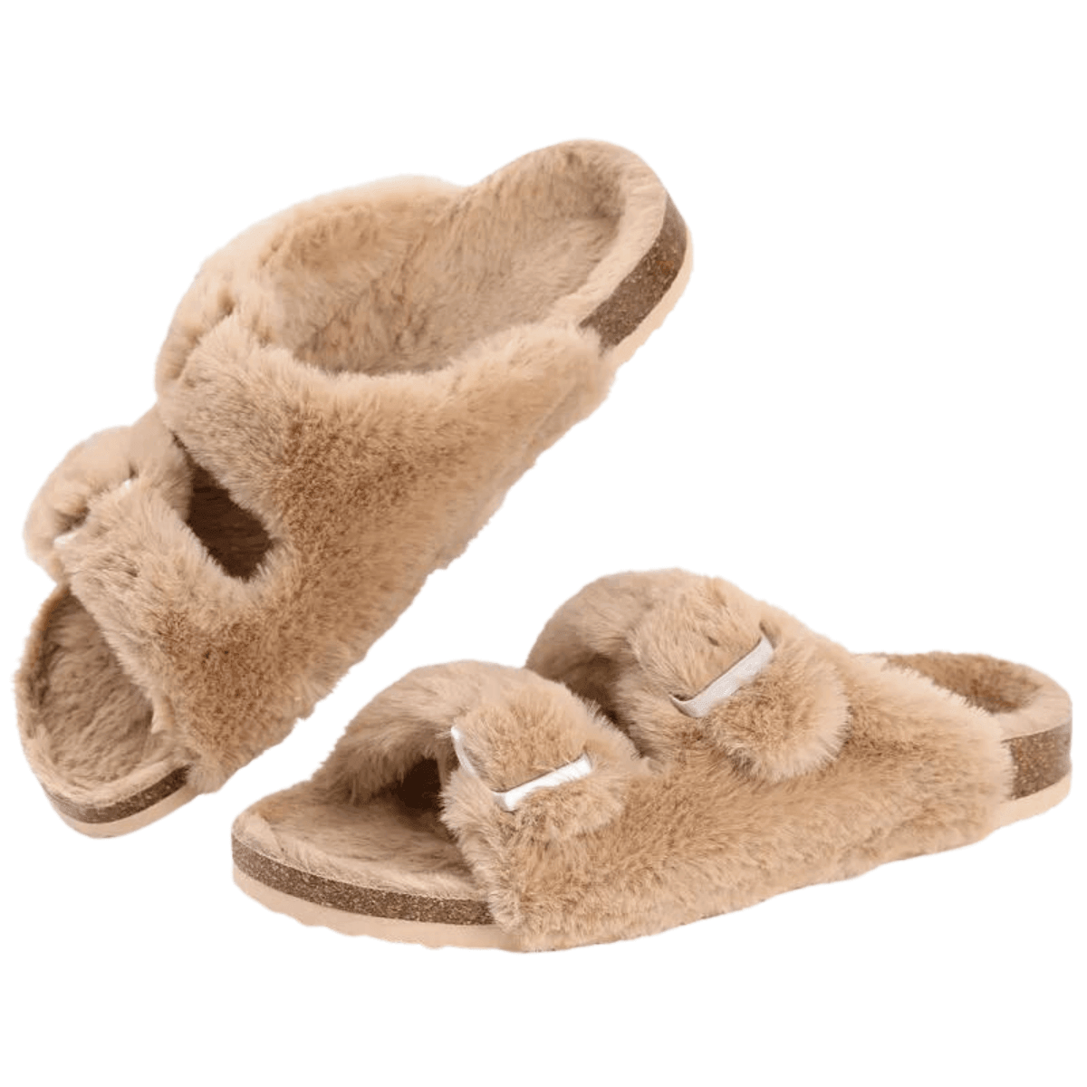 Plush Slippers For Women -, Slippers , Drestiny , Australia, Black, Brown, Canada, Khaki, New Zealand, Pink, Sandals, Slides, Slippers, United Kingdom, United States, White , Drestiny , www.shopdrestiny.com