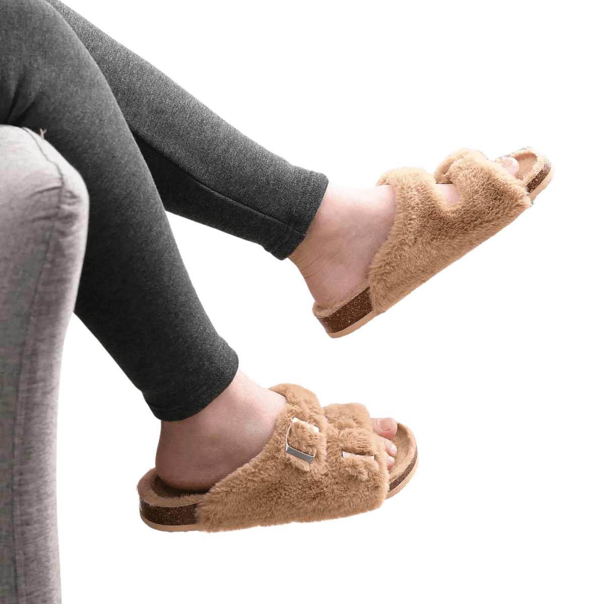 Plush Slippers For Women -, Slippers , Drestiny , Australia, Black, Brown, Canada, Khaki, New Zealand, Pink, Sandals, Slides, Slippers, United Kingdom, United States, White , Drestiny , www.shopdrestiny.com