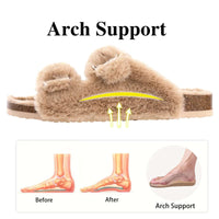 Thumbnail for Plush Slippers For Women -, Slippers , Drestiny , Australia, Black, Brown, Canada, Khaki, New Zealand, Pink, Sandals, Slides, Slippers, United Kingdom, United States, White , Drestiny , www.shopdrestiny.com