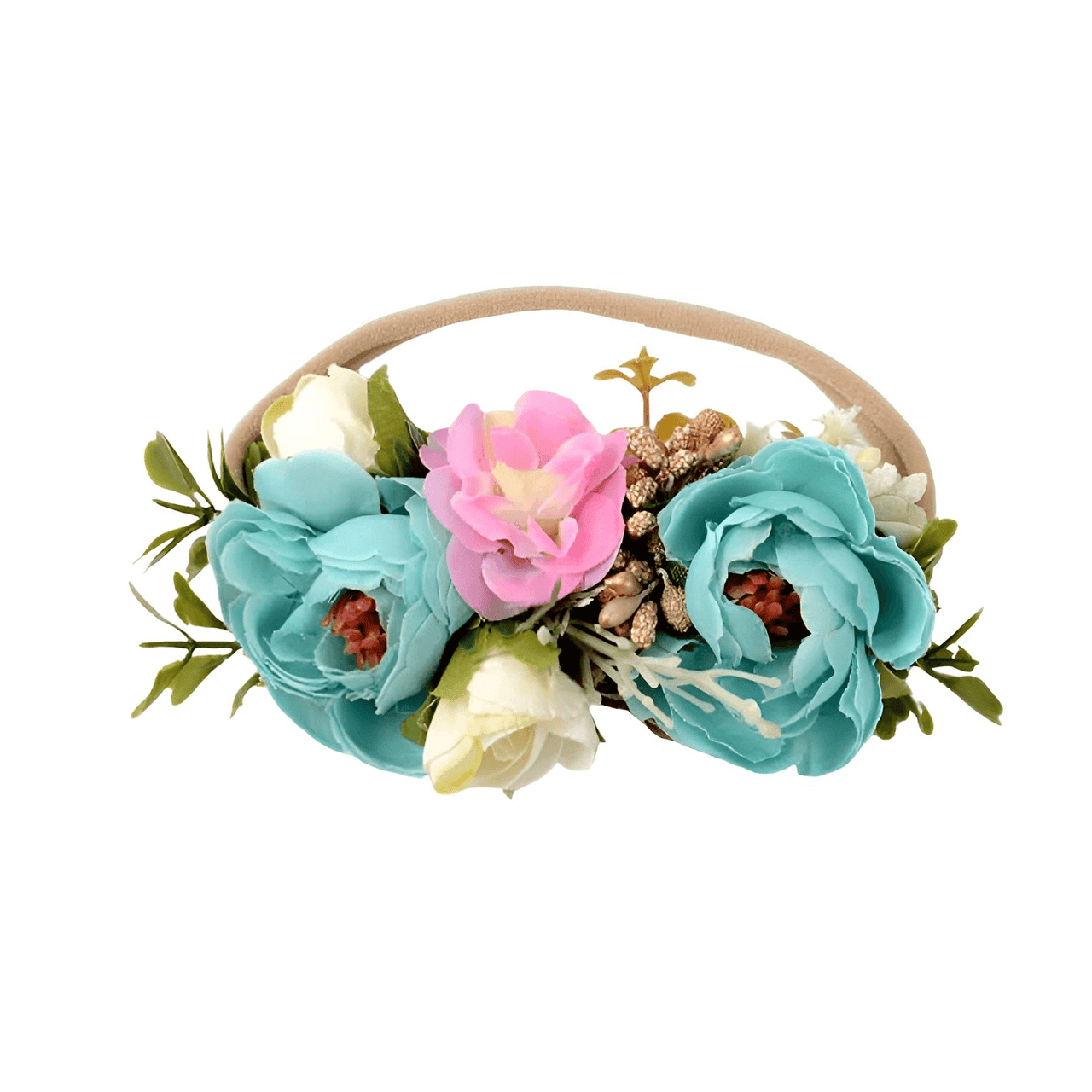 Premium Princess Floral Headbands -, Headbands , Drestiny , Australia, Beige, Blue, Brown, Canada, Champagne, Dark Blue, Dark Grey, FR, Girls, Gold, Green, Grey, Headbands, Ivory, Light Blue, Light Brown, Light Grey, New Zealand, Olive Green, Pink, Purple, Royal Blue, Silver, Sky Blue, TD, Teal, United Kingdom, United States, White, Yellow , Drestiny , www.shopdrestiny.com