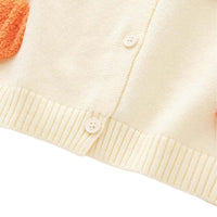 Thumbnail for Pumpkin Cardigan For Baby & Kids -, Cardigan , Drestiny , Australia, Beige, Boys, Cardigans, Girls, Green, Orange, Sweaters, TD, United Kingdom, United States , Drestiny , www.shopdrestiny.com