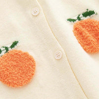 Thumbnail for Pumpkin Cardigan For Baby & Kids -, Cardigan , Drestiny , Australia, Beige, Boys, Cardigans, Girls, Green, Orange, Sweaters, TD, United Kingdom, United States , Drestiny , www.shopdrestiny.com