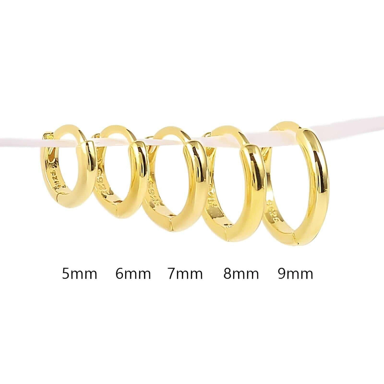 Real Silver Hoop Earrings for Women -, Earrings , Drestiny , Australia, Canada, Earrings, FR, Gender_Women, Gold, New Zealand, Silver, United Kingdom, United States , Drestiny , www.shopdrestiny.com