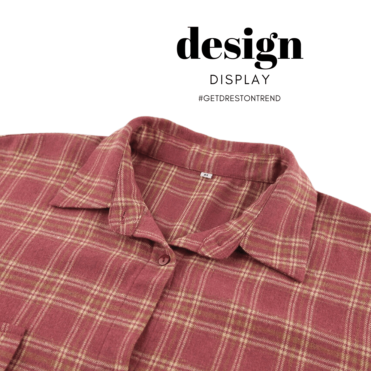 Red Plaid Shirt Women's -, Casual Shirts , Drestiny , Australia, Canada, Casual Shirts, L, Long Sleeves, M, New Zealand, Red, S, United Kingdom, United States , Drestiny , www.shopdrestiny.com