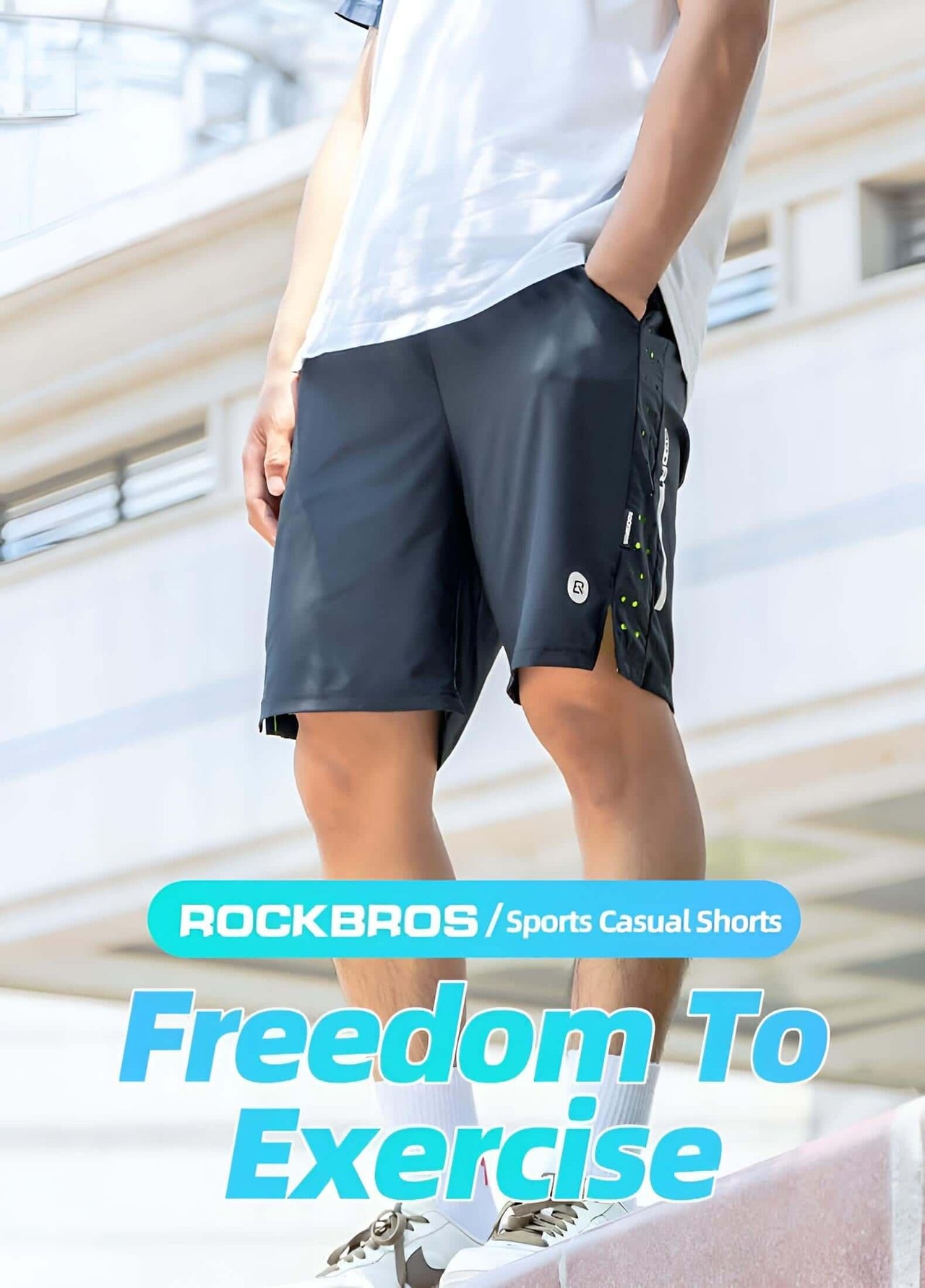 ROCKBROS Sport Shorts -, Shorts , Drestiny , Australia, Black, L, M, New Zealand, Shorts, United Kingdom, United States, XL, XXL, XXXL , Drestiny , www.shopdrestiny.com