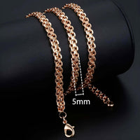 Thumbnail for Rose Gold Rope Chains -, Necklaces , Drestiny , Australia, Canada, Gender_Men, Gender_Women, Gold, Necklaces, New Zealand, United Kingdom, United States , Drestiny , www.shopdrestiny.com