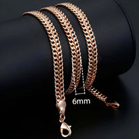 Thumbnail for Rose Gold Rope Chains -, Necklaces , Drestiny , Australia, Canada, Gender_Men, Gender_Women, Gold, Necklaces, New Zealand, United Kingdom, United States , Drestiny , www.shopdrestiny.com