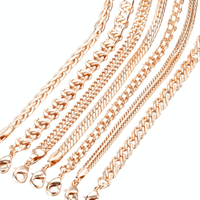 Thumbnail for Rose Gold Rope Chains -, Necklaces , Drestiny , Australia, Canada, Gender_Men, Gender_Women, Gold, Necklaces, New Zealand, United Kingdom, United States , Drestiny , www.shopdrestiny.com