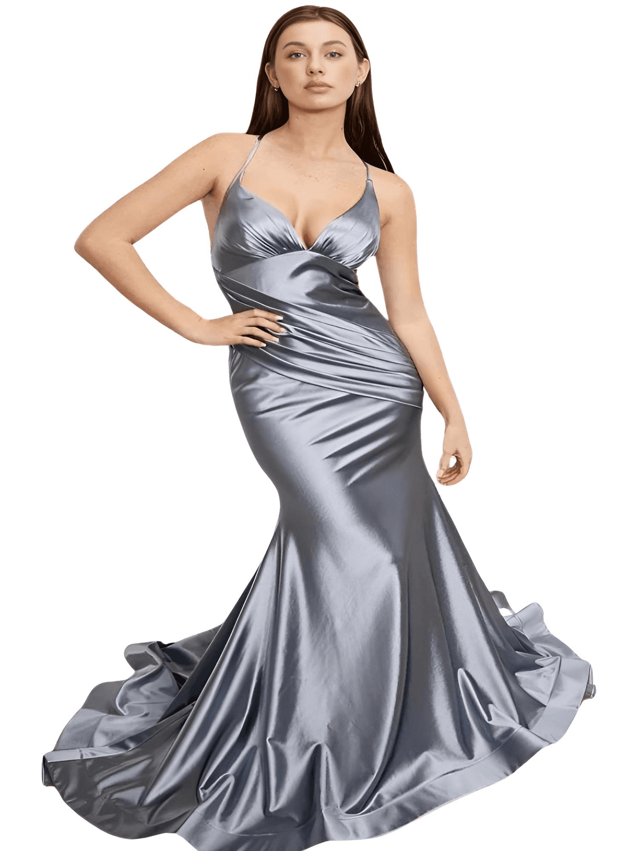 Satin Backless Maxi Dress -, Dress , Drestiny , 10, 12, 14, 16, 2, 4, 6, 8, Australia, Black, Blue, Canada, Dark Red, Gold, Green, Maxi Dresses, New Zealand, Pink, Purple, Red, Silver, Sleeveless, United Kingdom, United States, Yellow , Drestiny , www.shopdrestiny.com