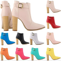 Thumbnail for Sexy Ankle Boots For Women -, Shoes , Drestiny , Ankle Boots, Apricot, Australia, Black, Blue, Boots, Deep Pink, Heels, New Zealand, Orange, Pink, Red, Teal, United Kingdom, United States, White, Yellow , Drestiny , www.shopdrestiny.com