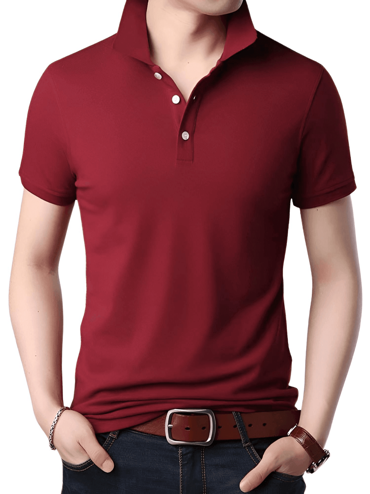 Short Sleeve 100% Cotton Polo Shirts For Men -, Polo Shirts , Drestiny , Australia, Black, Canada, Casual Shirts, Dark Green, Dark Red, Dress Shirts, FR, Grey, L, M, Navy, New Zealand, Polo Shirts, Short Sleeves, United Kingdom, United States, White, XL, XXL, XXXL, Yellow , Drestiny , www.shopdrestiny.com