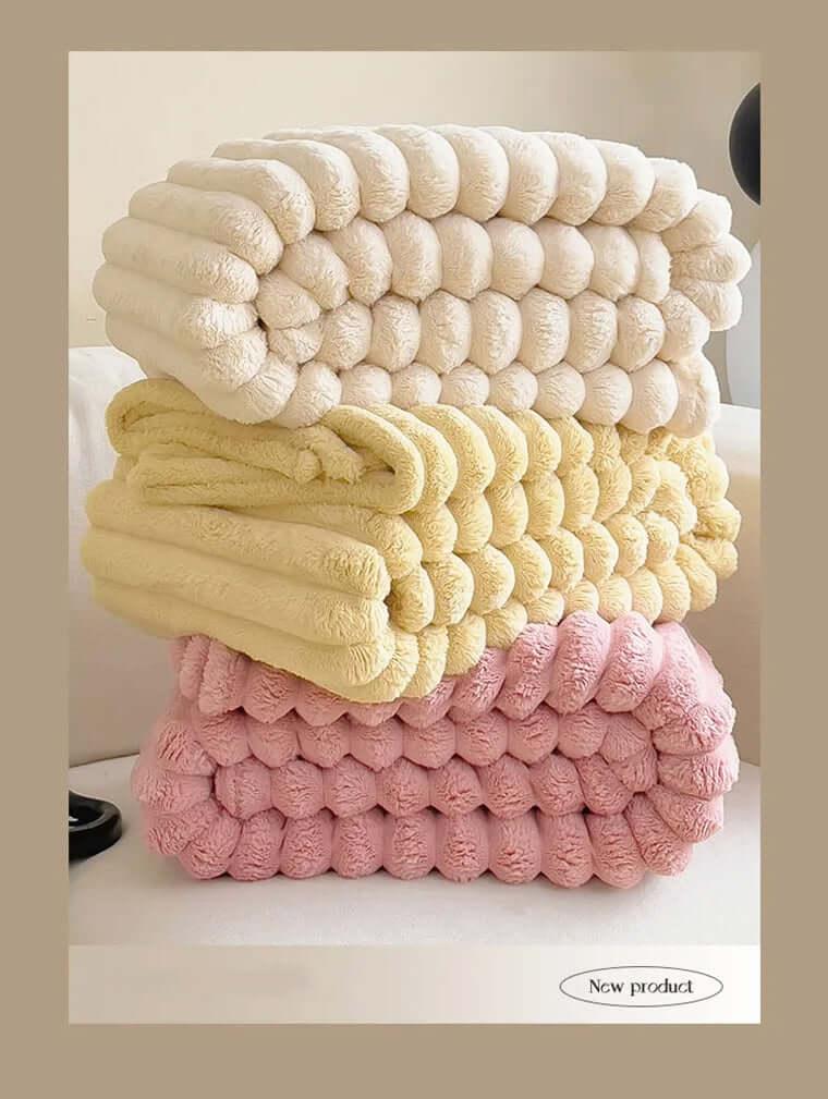 Soft Coral Fleece Blanket - Feels Like Rabbit Fur! -, Blankets , Drestiny , Apricot, Australia, Avocado Green, Beige, Blankets, Boys, Charcoal, French Grey, Girls, Light Grey, Pink, Reddish Brown, Steel Blue, TD, United Kingdom, United States, Yellow , Drestiny , www.shopdrestiny.com