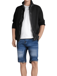 Thumbnail for Summer Shorts Jeans Men's Denim -, Shorts , Drestiny , 30, 31, 32, 33, 34, 36, 38, 40, Australia, Black, Blue, Canada, Dark Blue, New Zealand, Shorts, United Kingdom, United States , Drestiny , www.shopdrestiny.com