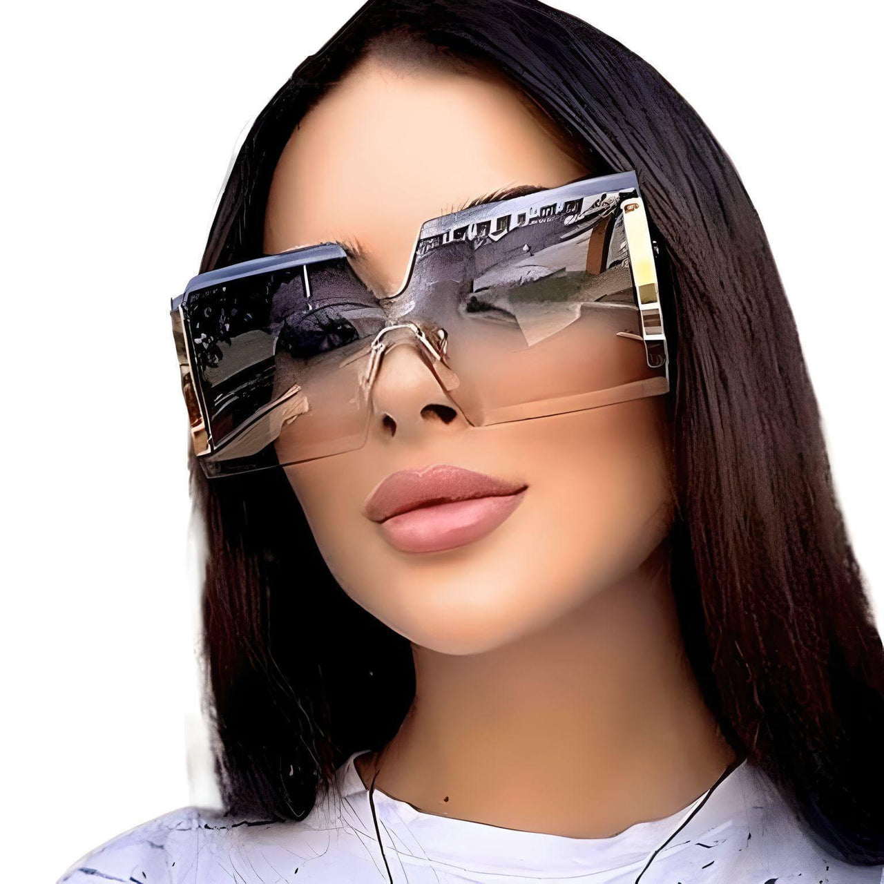 Women's Oversized Square Frame Sunglasses -, Sunglasses , Drestiny , Australia, Blue, Canada, Gender_Women, Gold, New Zealand, Pink, Red, Sunglasses, United Kingdom, United States, Yellow , Drestiny , www.shopdrestiny.com