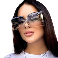 Thumbnail for Women's Oversized Square Frame Sunglasses -, Sunglasses , Drestiny , Australia, Blue, Canada, Gender_Women, Gold, New Zealand, Pink, Red, Sunglasses, United Kingdom, United States, Yellow , Drestiny , www.shopdrestiny.com