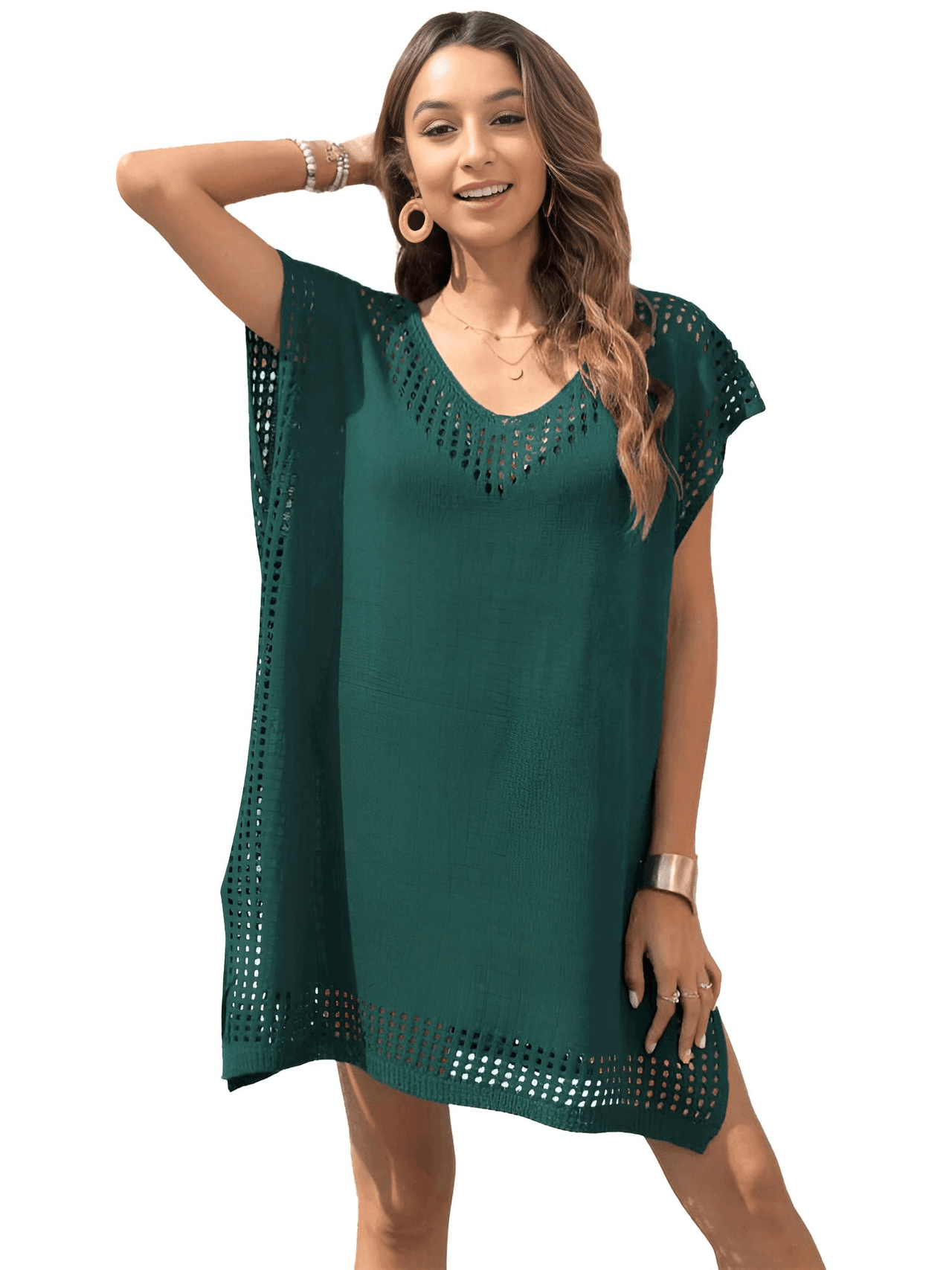 Tunic Tops For Women -, Swimwear , Drestiny , Australia, Black, Blue, Canada, Cover Ups, Dark Green, Khaki, New Zealand, Red, United Kingdom, United States, White , Drestiny , www.shopdrestiny.com