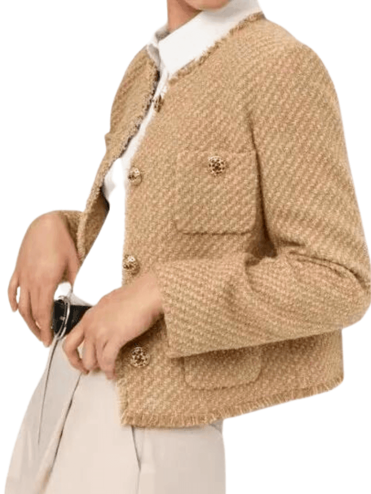 Tweed Jacket Women's - In 6 Colors! -, Jackets , Drestiny , Australia, Black, Brown, Green, Jackets, L, Light Green, M, New Zealand, Red, S, United Kingdom, United States, White, XS , Drestiny , www.shopdrestiny.com